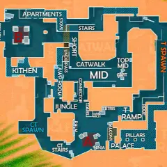 Co czyni mapę Mirage tą jedną z najbardziej lubianych w CS:GO?