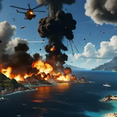 W której części serii Just Cause znajdziesz najwięcej eksplozji?