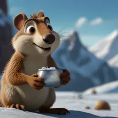 Jak sprytny wiewiór Scrat z Epoki lodowcowej podbił ekrany kin?
