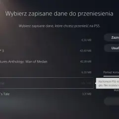 Jak przenieść dane z PS4 na PS5 bez utraty gier i zapisów