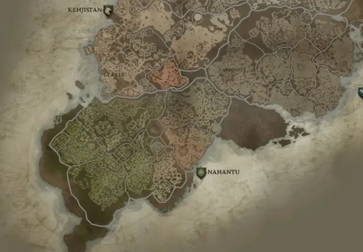 Mapa świata w Diablo 4 - co już wiemy o lokacjach?