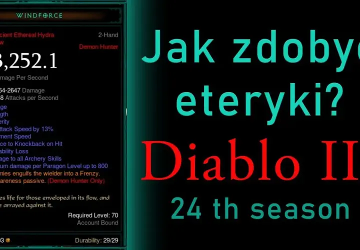 Jak zdobyć eteryczne przedmioty w Diablo 3 i nie przegapić okazji