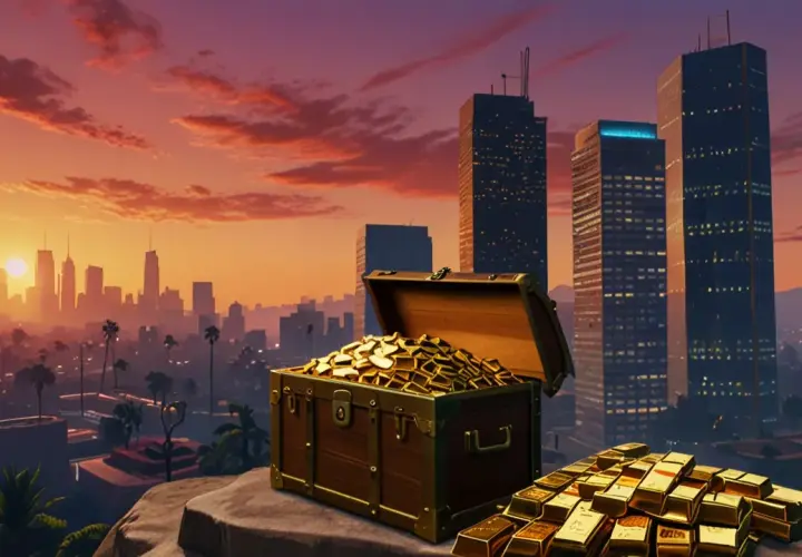Jak łatwo zostać wirtualnym milionerem dzięki skarbom GTA Online?