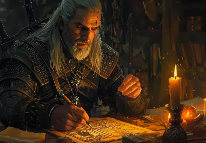 Geralt z Rivii - odc. 7 krzyżówki wiedźmińskiej. Rozwiąż i sprawdź