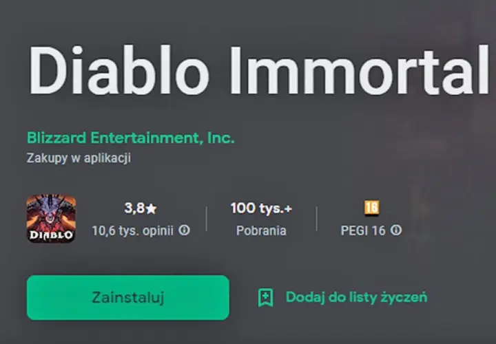 Czy Diablo Immortal będzie za darmo? Poznaj koszty i zakupy w grze