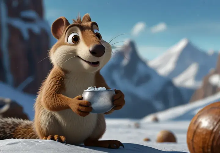 Jak sprytny wiewiór Scrat z Epoki lodowcowej podbił ekrany kin?