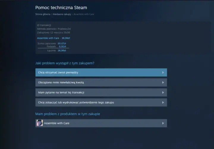 Jak zwrócić prezent na Steam i odzyskać pieniądze – prosty poradnik krok po kroku