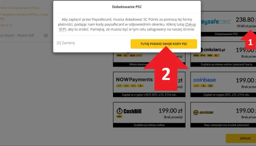 Jak doładować konto Steam Paysafecard 50 zł bez problemów i opłat