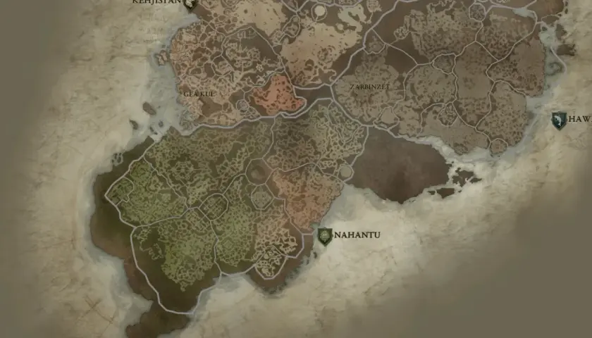 Mapa świata w Diablo 4 - co już wiemy o lokacjach?