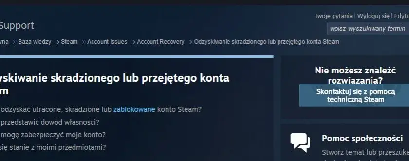 Jak odzyskać skradzione konto Steam i zabezpieczyć je przed kolejnymi atakami
