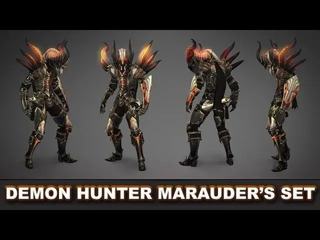 Zestaw Maruderera dla łowcy demonów w Diablo 3