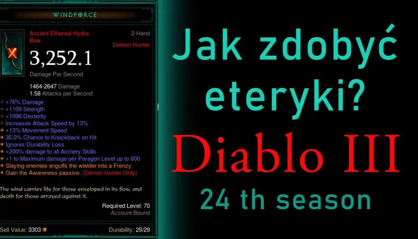 Jak zdobyć eteryczne przedmioty w Diablo 3 i nie przegapić okazji