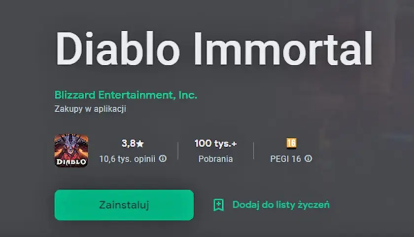 Czy Diablo Immortal będzie za darmo? Poznaj koszty i zakupy w grze