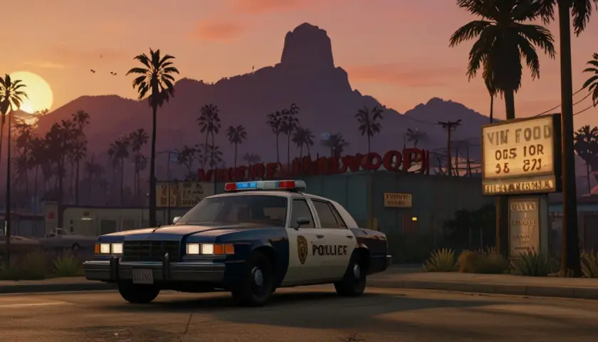 Zostań stróżem prawa w Los Santos! Oto GTA jako policja w grze