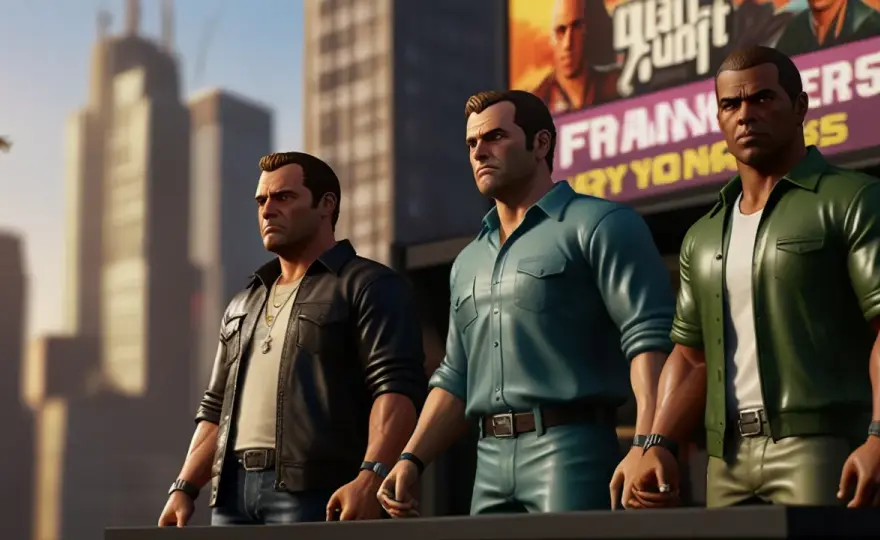 Są nowe figurki z GTA 5! Kolekcjonerski raj dla fanów serii!