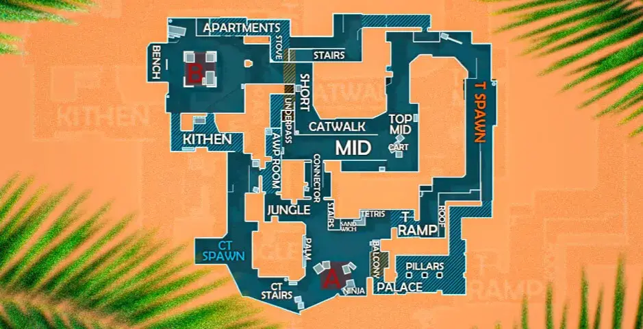 Co czyni mapę Mirage tą jedną z najbardziej lubianych w CS:GO?